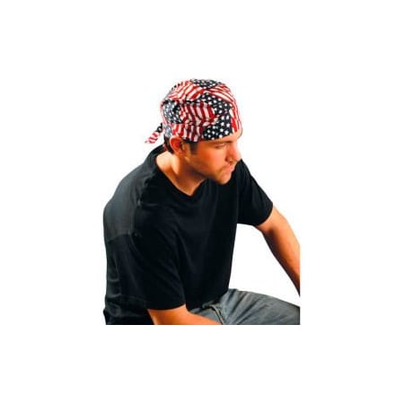 Occunomix Deluxe Tie Hat With Elastic Rear Band Navy, 12 Pack,  TN6-01